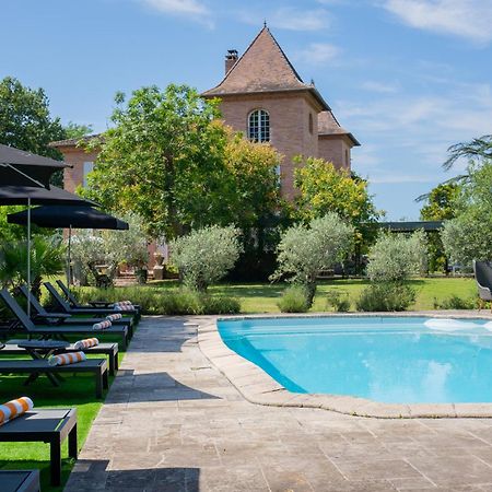 Castel Bois Marie, Maison D'Hotes Montauban Dış mekan fotoğraf The swimming pool at Château de Chaumont