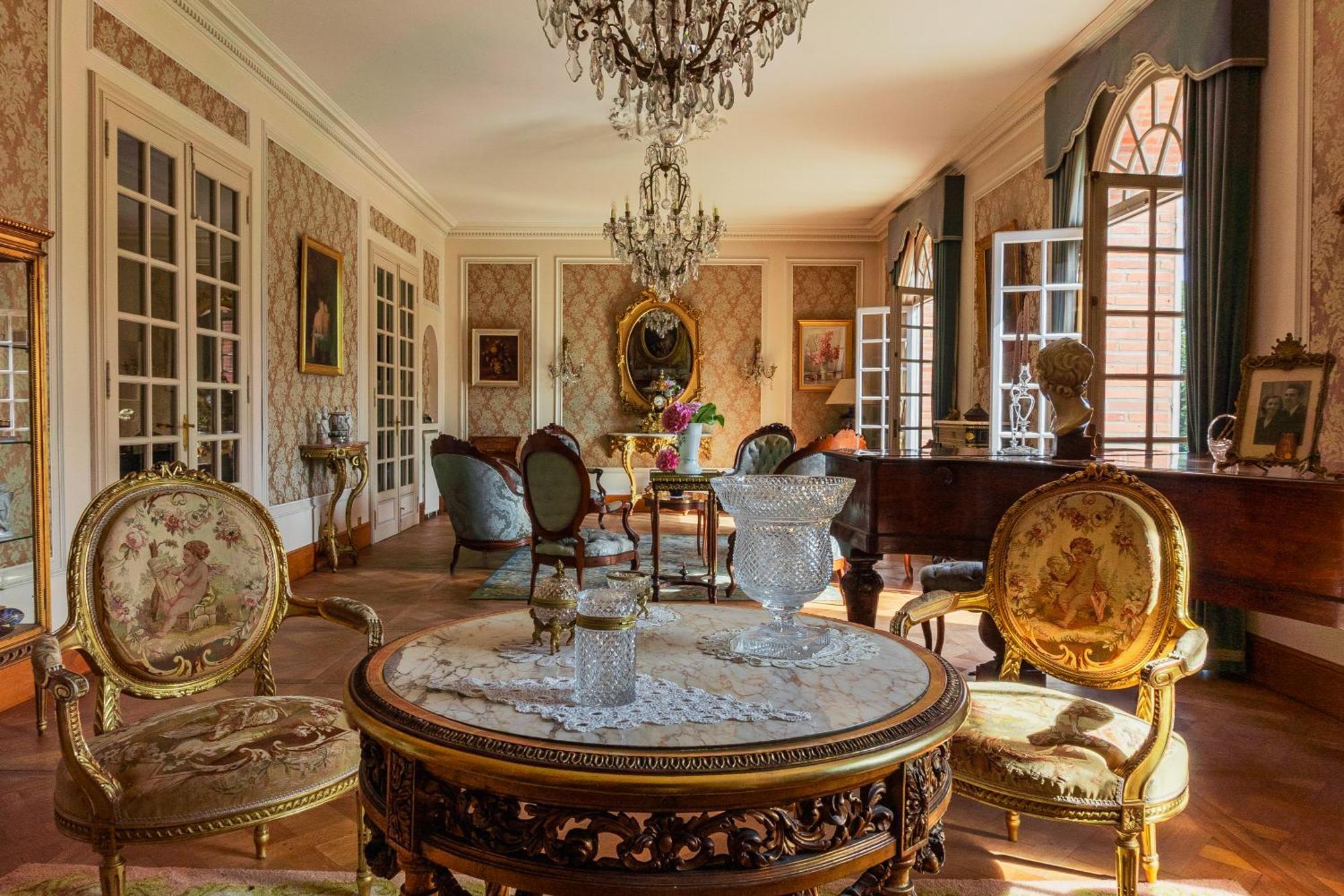 Castel Bois Marie, Maison D'Hotes Montauban Dış mekan fotoğraf The drawing room
